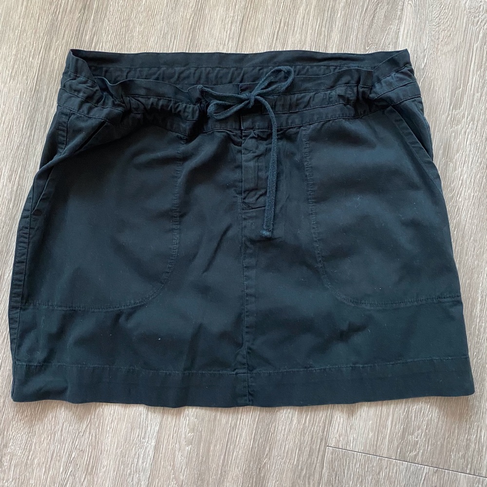 James Perse Dark Blue Mini Skirt